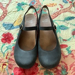 Dansko Maureen Mary Jane Clogs, Size 41